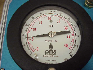 Testing a sample for plant moisture stress PMS Instruments