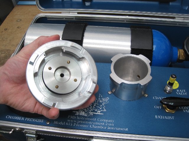Cleaning and Lubricating O-Ring on Pressure Chamber Lid PMS Instruments