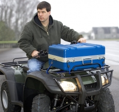 Model 615 Pressure chamber instrument on an atv